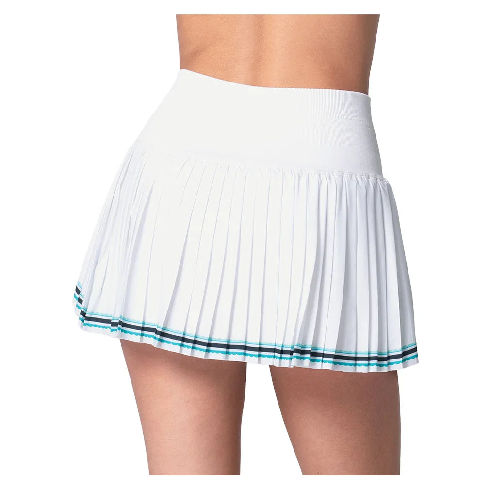 Women's Win It Pleated Tennis Skort White