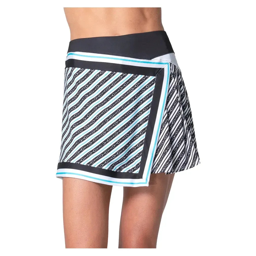 Women's Link It Up Pleat Tennis Skort Black-Apparel-Lucky In Love-CB734-81D001H25-Tennis Express