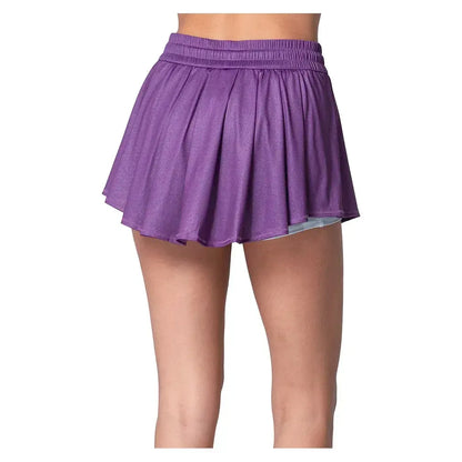 Women`s High Waist All That Shimmers Tennis Skort