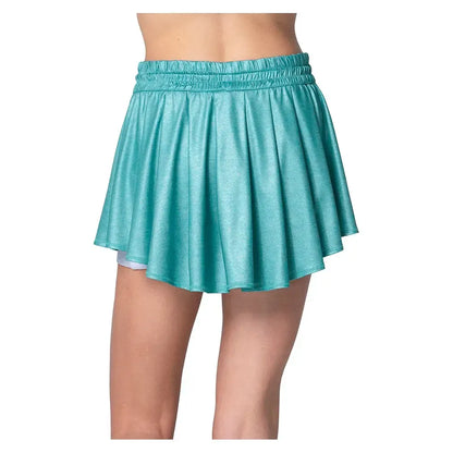 Women`s High Waist All That Shimmers Tennis Skort