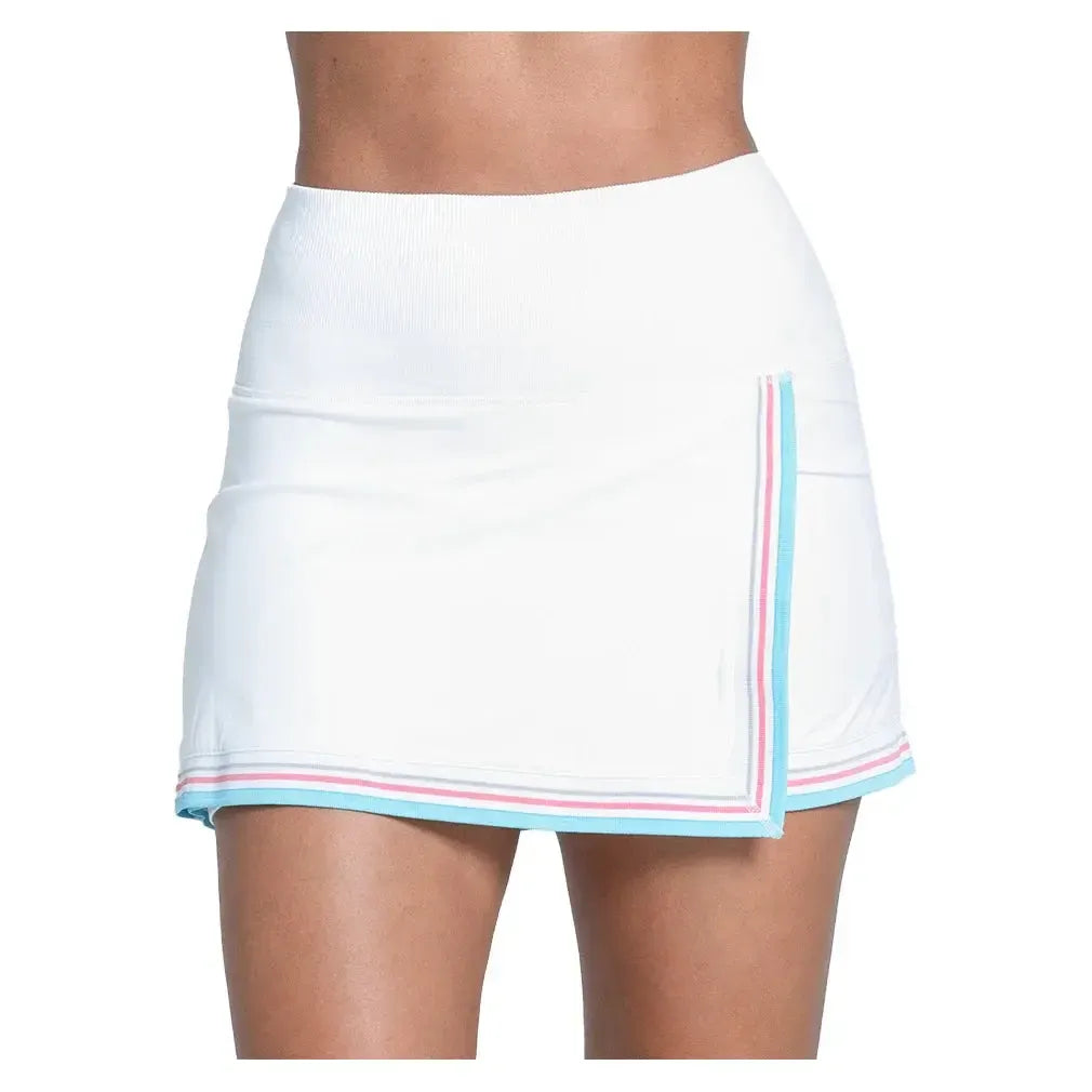 Women's Retro Revival 14 Inch Tennis Skort White-Apparel-Lucky In Love-CB768-90A110U25-3-Tennis Express