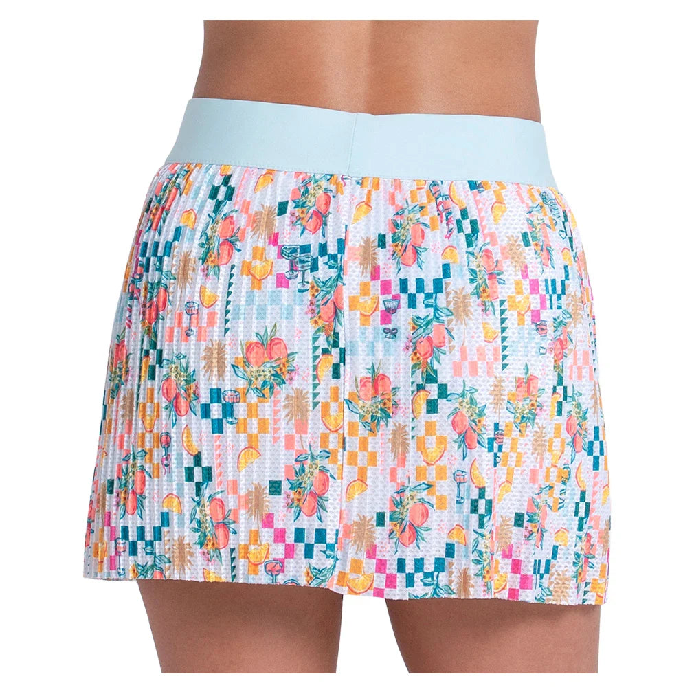 Women's Pleated Tennis Skort Multicolor