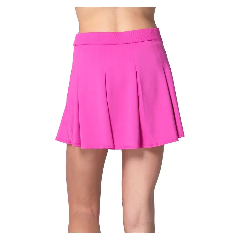 Women's Pleat Party Tennis Skort Mulberry-Apparel-Lucky In Love-CB813-656-3-Tennis Express