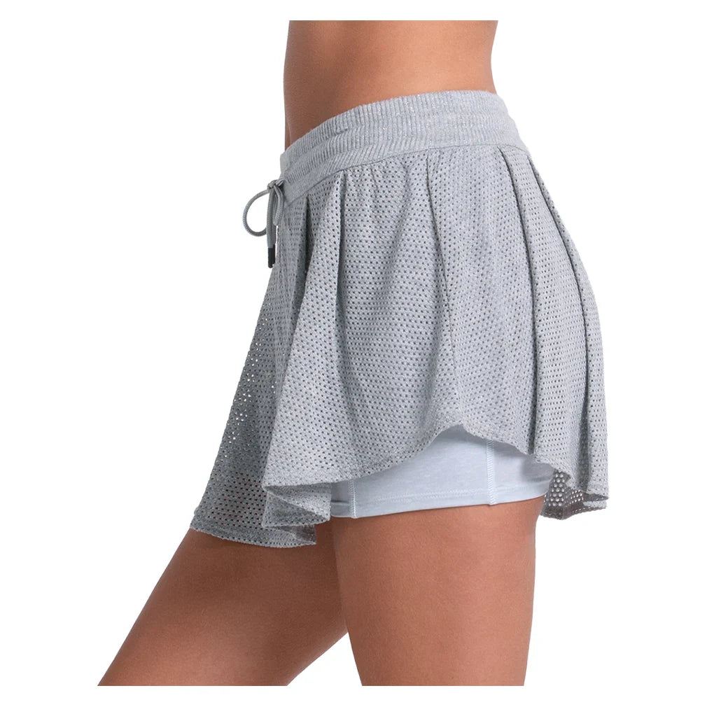 Women's High Waist Lucky Break Tennis Skort