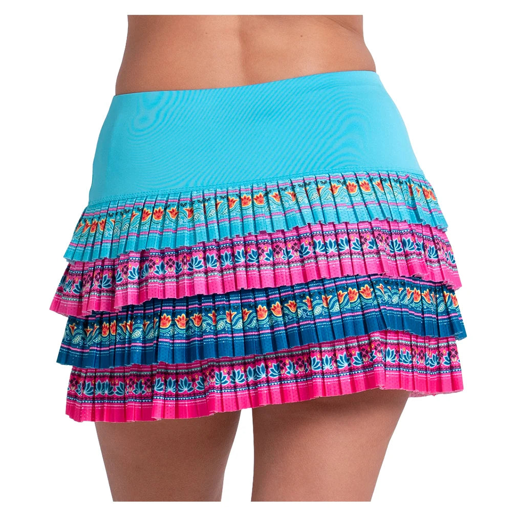 Women's Tiny Garden Pleated Tennis Skort