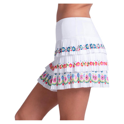 Women's Blossom Pleated Tennis Skort