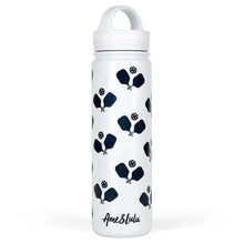 Court and Course Sports Water Bottle Crossed Pickleball Paddles-Accessories-Ame and Lulu-CCWB-P-B-Tennis Express