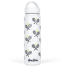 Court and Course Tennis Water Bottle-Accessories-Ame and Lulu-CCWB-T-B-CRW-Tennis Express