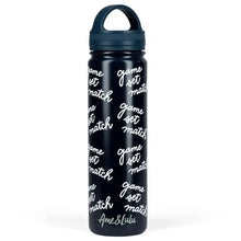 Court and Course Tennis Water Bottle-Accessories-Ame and Lulu-CCWB-T-B-GSM-Tennis Express