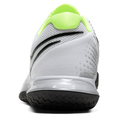 Men's Air Zoom Vapor Cage 4 Tennis Shoes White and Black