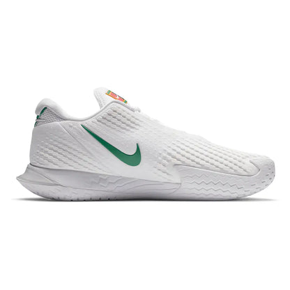 Men's Vapor Cage 4 Tennis Shoes White and Clover