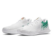 Men's Vapor Cage 4 Tennis Shoes White and Clover-Footwear-Nike-CD0424-102-y-Tennis Express