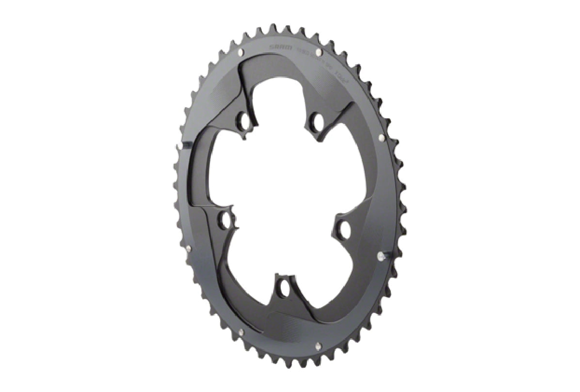 SRAM Road 22 Chainring Red 53T x 130mm BCD Chainring with Two Pin Positions B2