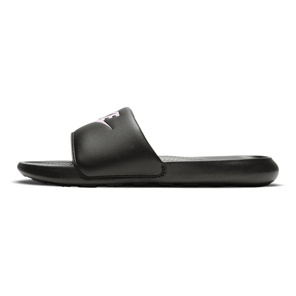 Women`s Victori One Slides Black and Lt Arctic Pink