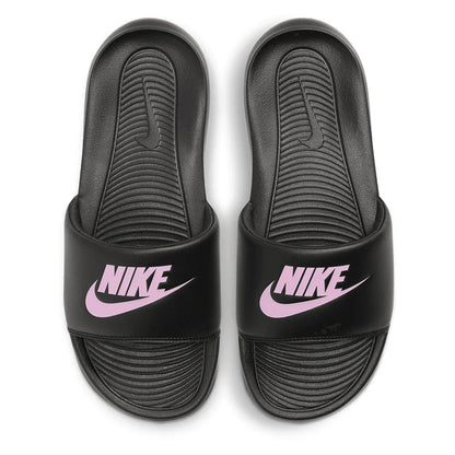 Women`s Victori One Slides Black and Lt Arctic Pink