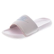 Women`s Victori One Slides Barely Rose and Metallic Silver-Footwear-Nike-Barely Rose/Metallic Silver-10, [current_file_name-Tennis Express