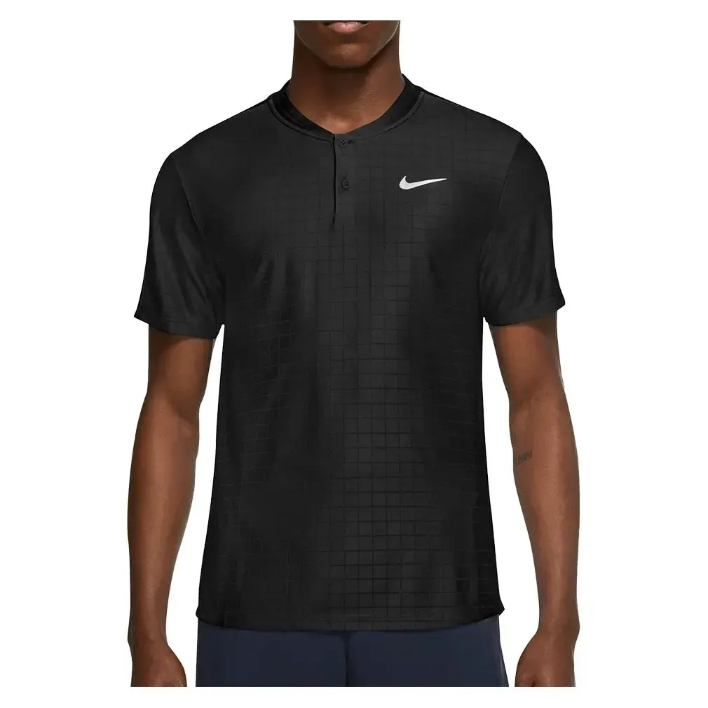 Men's Court Dri-FIT Advantage Tennis Polo-Apparel-Nike-CV2499-010-2-[Sku]-Tennis Express