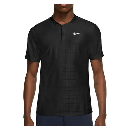 Men's Court Dri-FIT Advantage Tennis Polo-Apparel-Nike-CV2499-010-2-[Sku]-Tennis Express