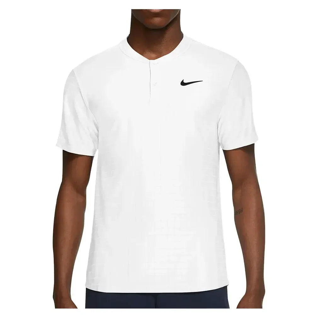 Men's Court Dri-FIT Advantage Tennis Polo-Apparel-Nike-CV2499-100-1-[Sku]-Tennis Express