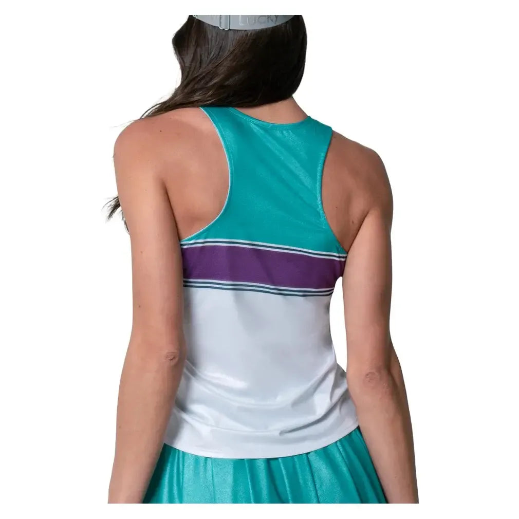 Women's Chroma Stripe Cinch Tennis Tank