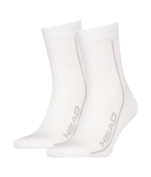 Socks HEAD Performance Crew White (Pack x2)