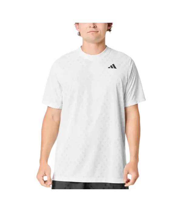 Camiseta Adidas Club Graphic Crew White 2025