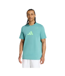 Camiseta Adidas Padel CAT GT Verde 2025