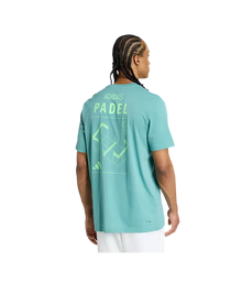 Camiseta Adidas Padel CAT GT Verde 2025