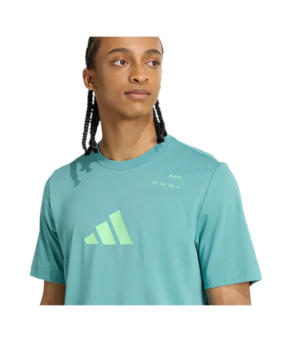 Camiseta Adidas Padel CAT GT Verde 2025