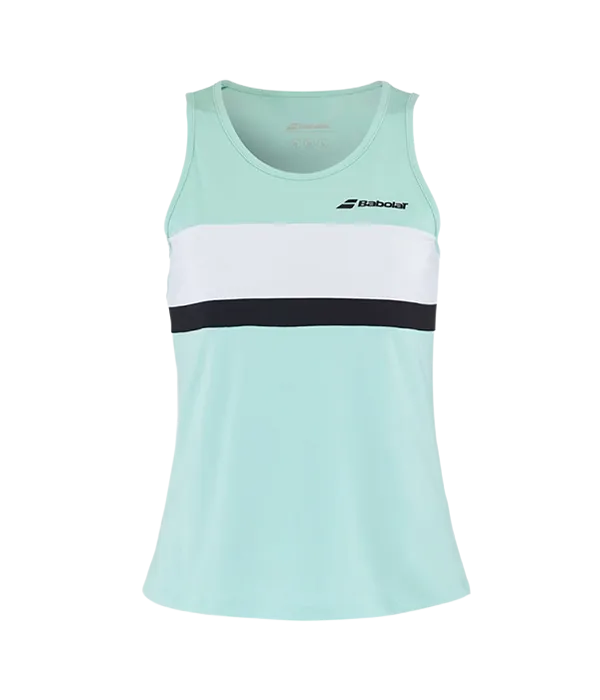 Camiseta Babolat Padel Tank Angel Blue Mujer 2025