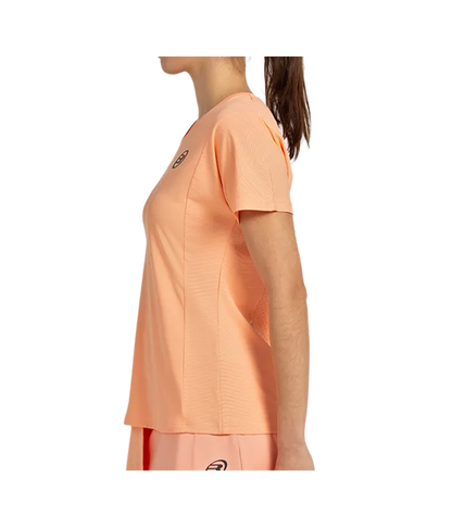 Camiseta Bullpadel Bea Albaricoque 2025 Mujer