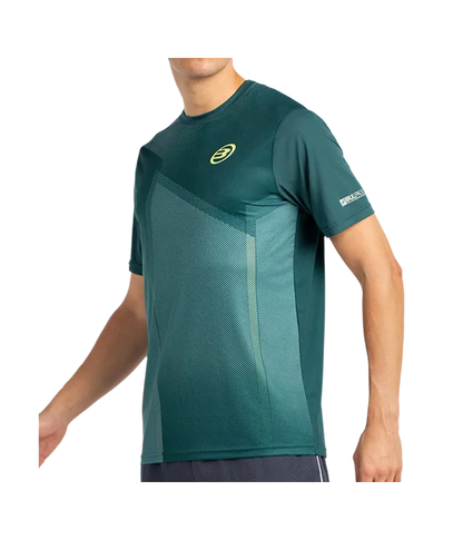 Camiseta Bullpadel Lagar Verde Oscuro 2025