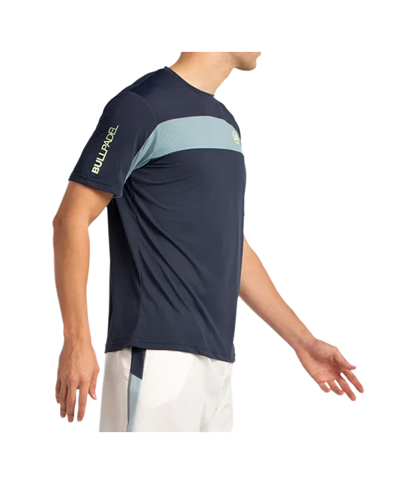 Camiseta Bullpadel Libio Océano Profundo 2025