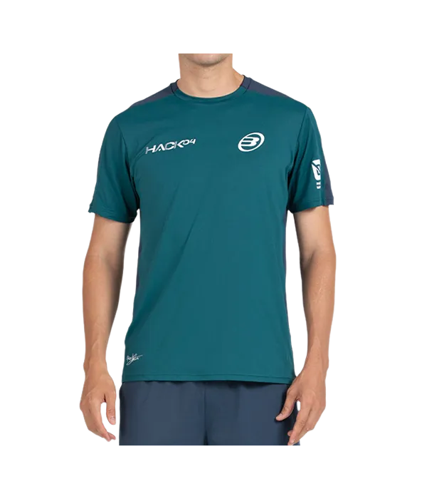 Camiseta Bullpadel Paquito Verde Oscuro 2025