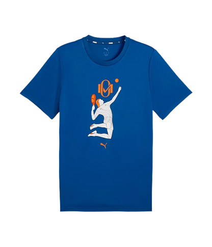 Camiseta Puma Graphic Blue/Heat Fire 2025 Momo Gonzalez