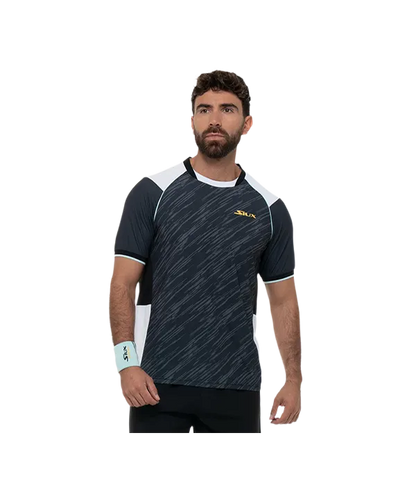 Camiseta Siux Electra Stupa Negra 2025
