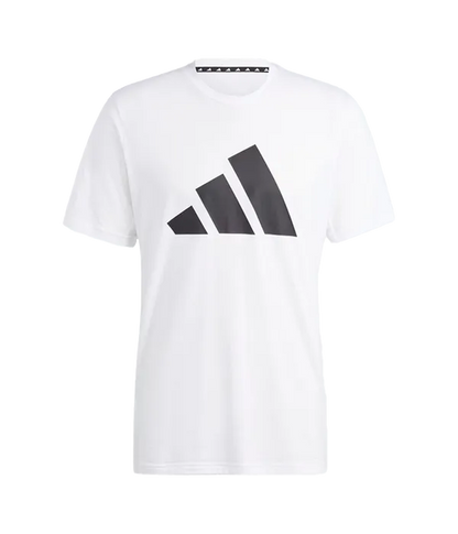 Camiseta Adidas Train Essentials Feelready Logo blanca