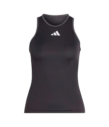 Camiseta Tirantes Adidas Club Negro Mujer
