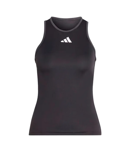 Camiseta Tirantes Adidas Club Negro Mujer