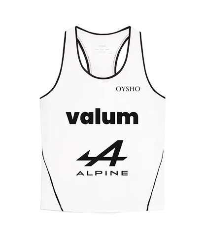 Camiseta Oysho Alejandra Salazar Blanca 2025
