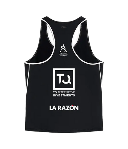 Camiseta Oysho Alejandra Salazar Negra 2025