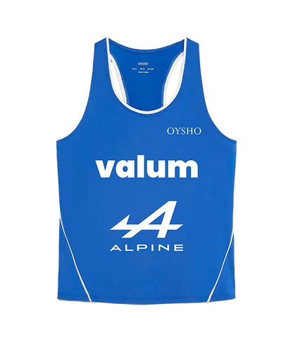 Camiseta Oysho Alejandra Salazar Azul 2025
