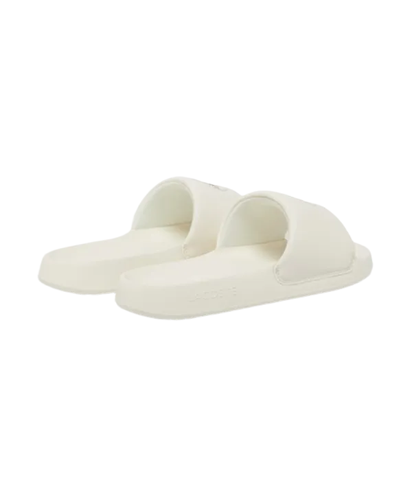 Chanclas Lacoste Serve Slide White 2025