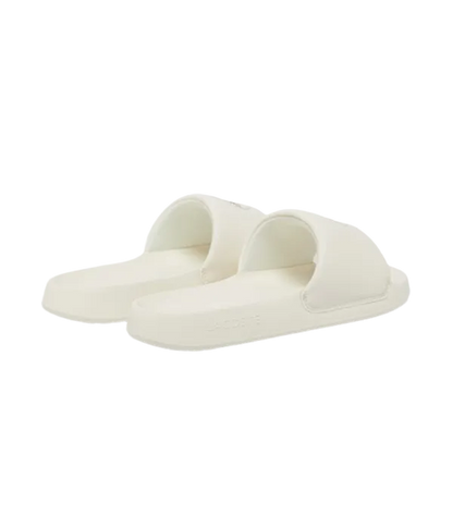 Chanclas Lacoste Serve Slide White 2025