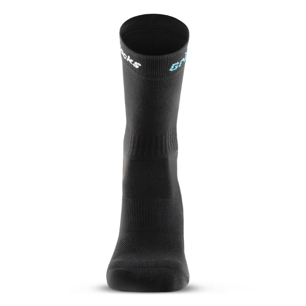 GripSocks for Soccer - Crew Height - Black