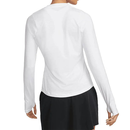 Women's Dri-Fit Victory Long Sleeve Print Tennis Top