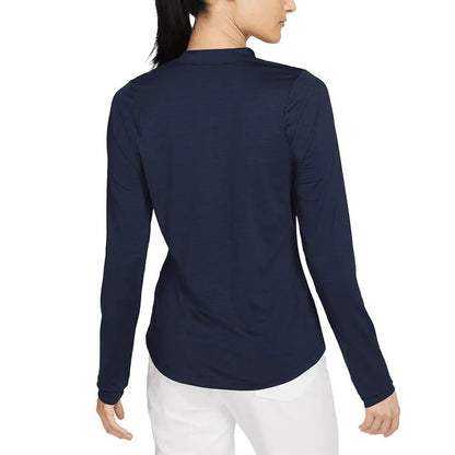 Women's Dri-Fit Victory Long Sleeve Print Tennis Top