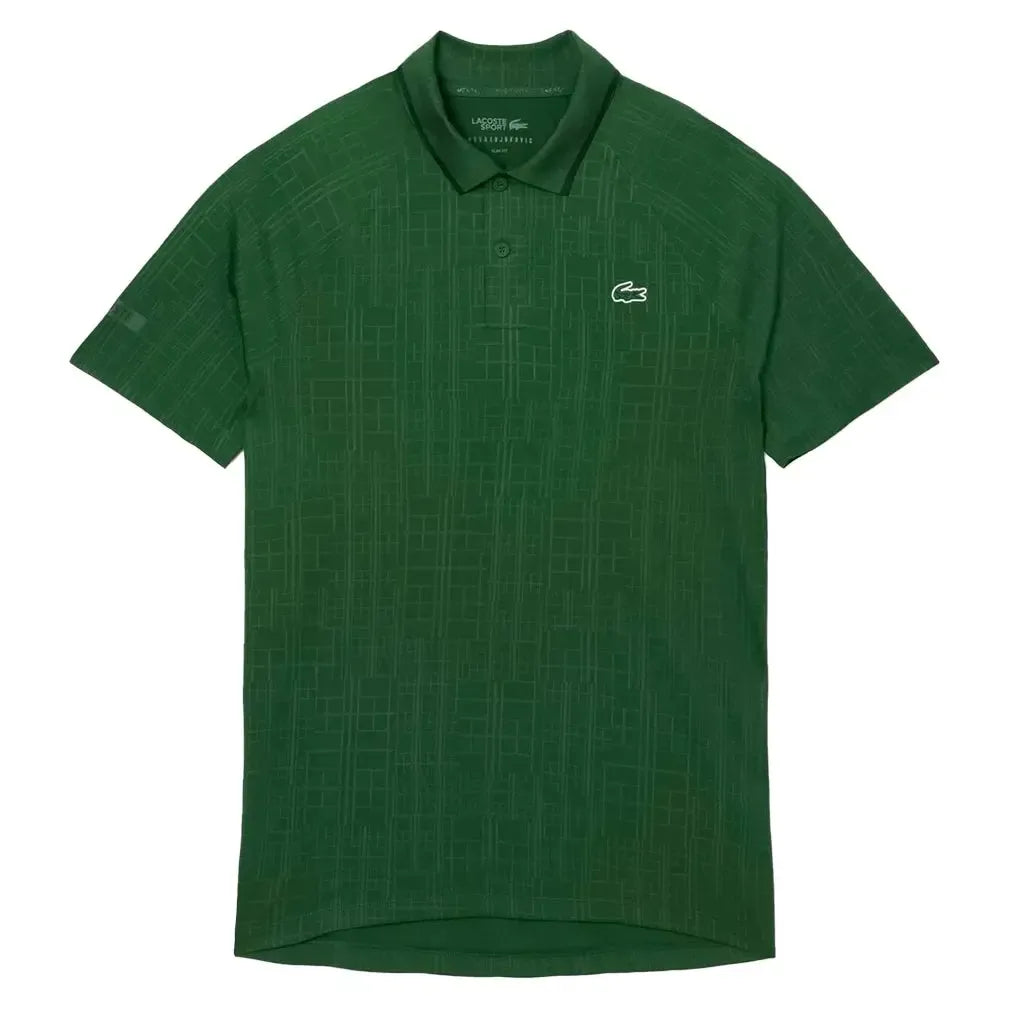 Men's Novak Djokovic On-Court Tennis Polo-Apparel-Lacoste-DH4789-FF25-132-1-Tennis Express