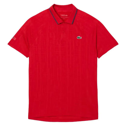 Men's Novak Djokovic On-Court Tennis Polo-Apparel-Lacoste-DH4789-FF25-240-1-Tennis Express