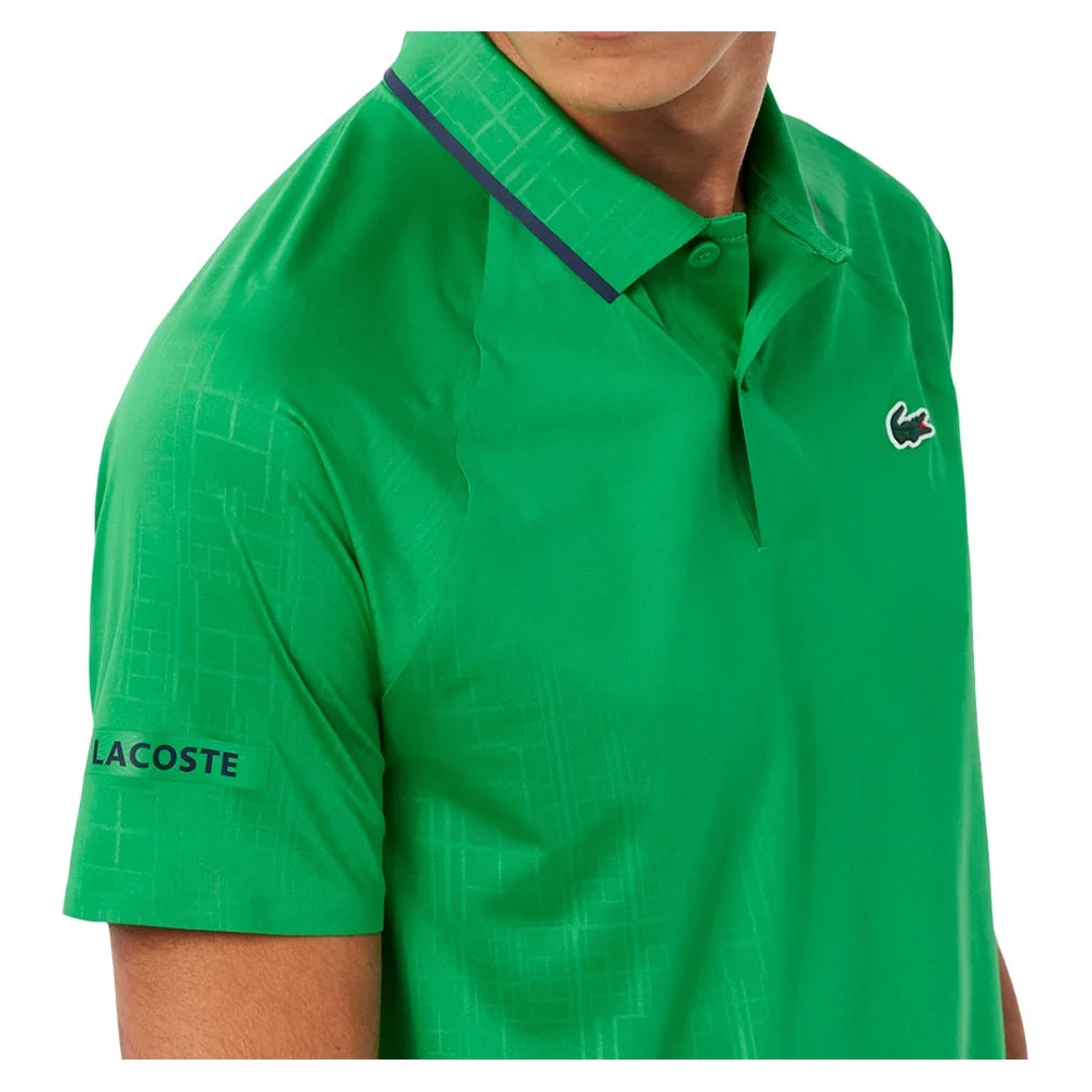 Men's Novak Djokovic On-Court Tennis Polo Calathea